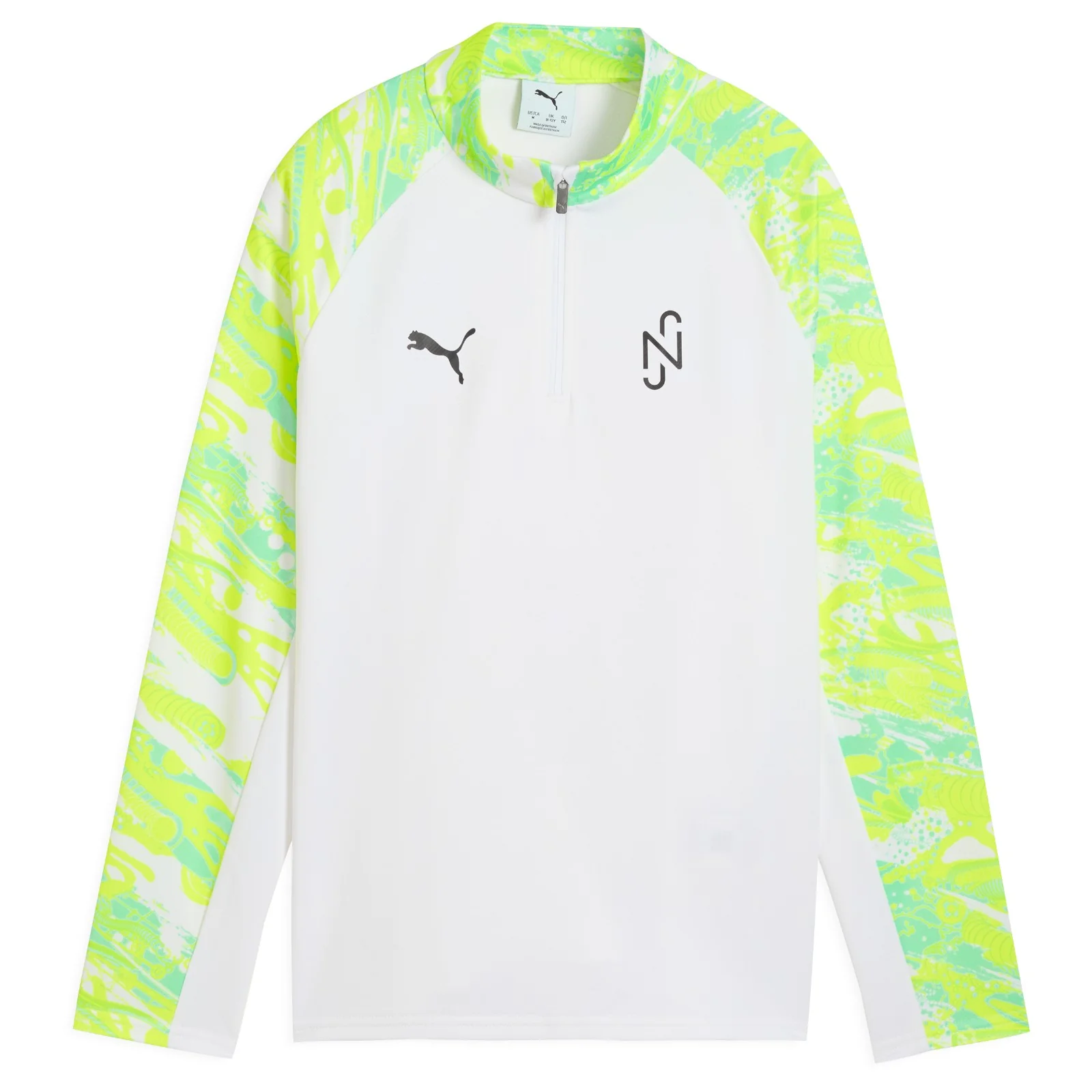 Puma Neymar JR Creativity Kids Half-Zip Football Top - Image 4