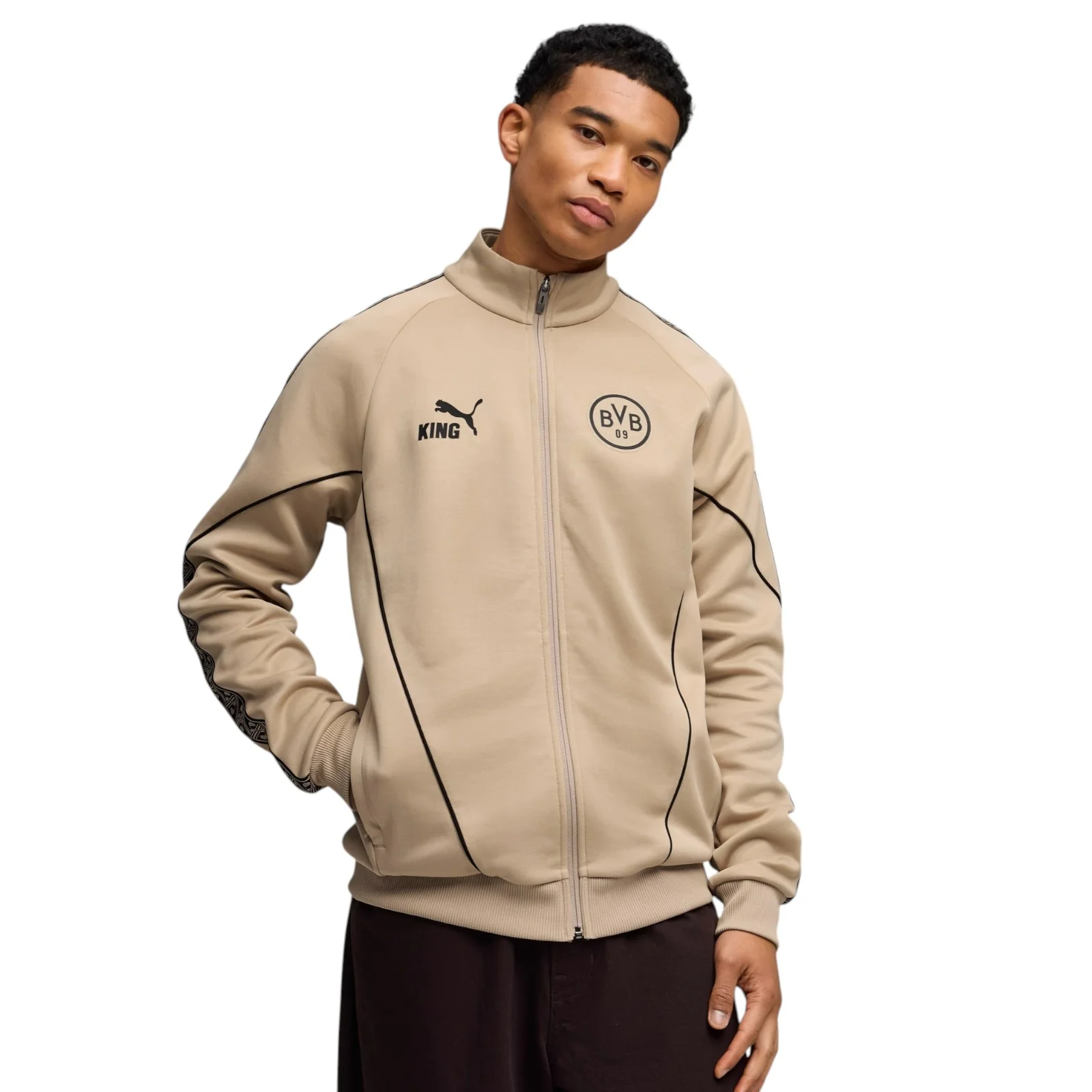 Puma BVB Football 2025/26 King Anthem Full-Zip Mens Jacket