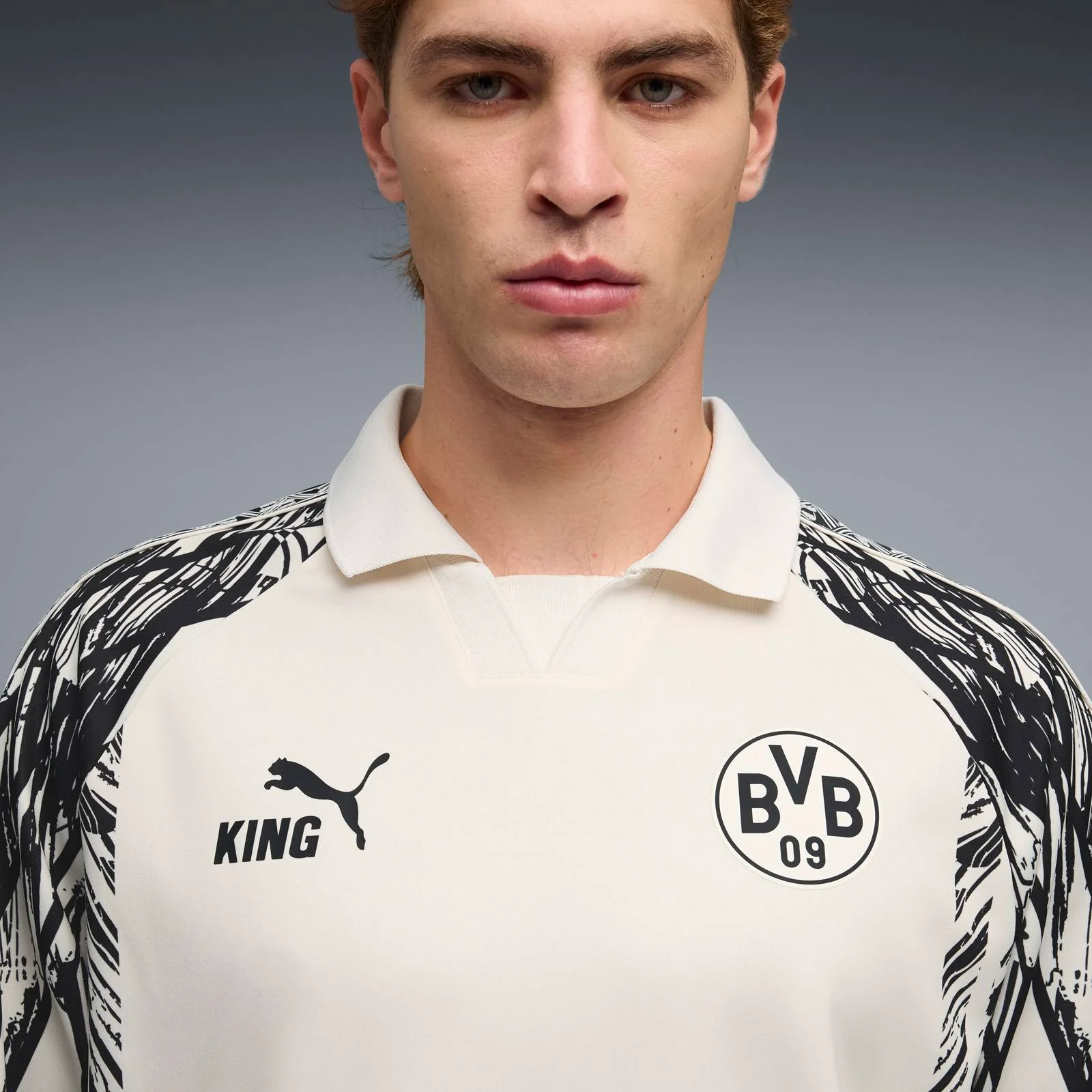 Puma BVB Football King Retro 2025/26 Mens SS Jersey - Image 5