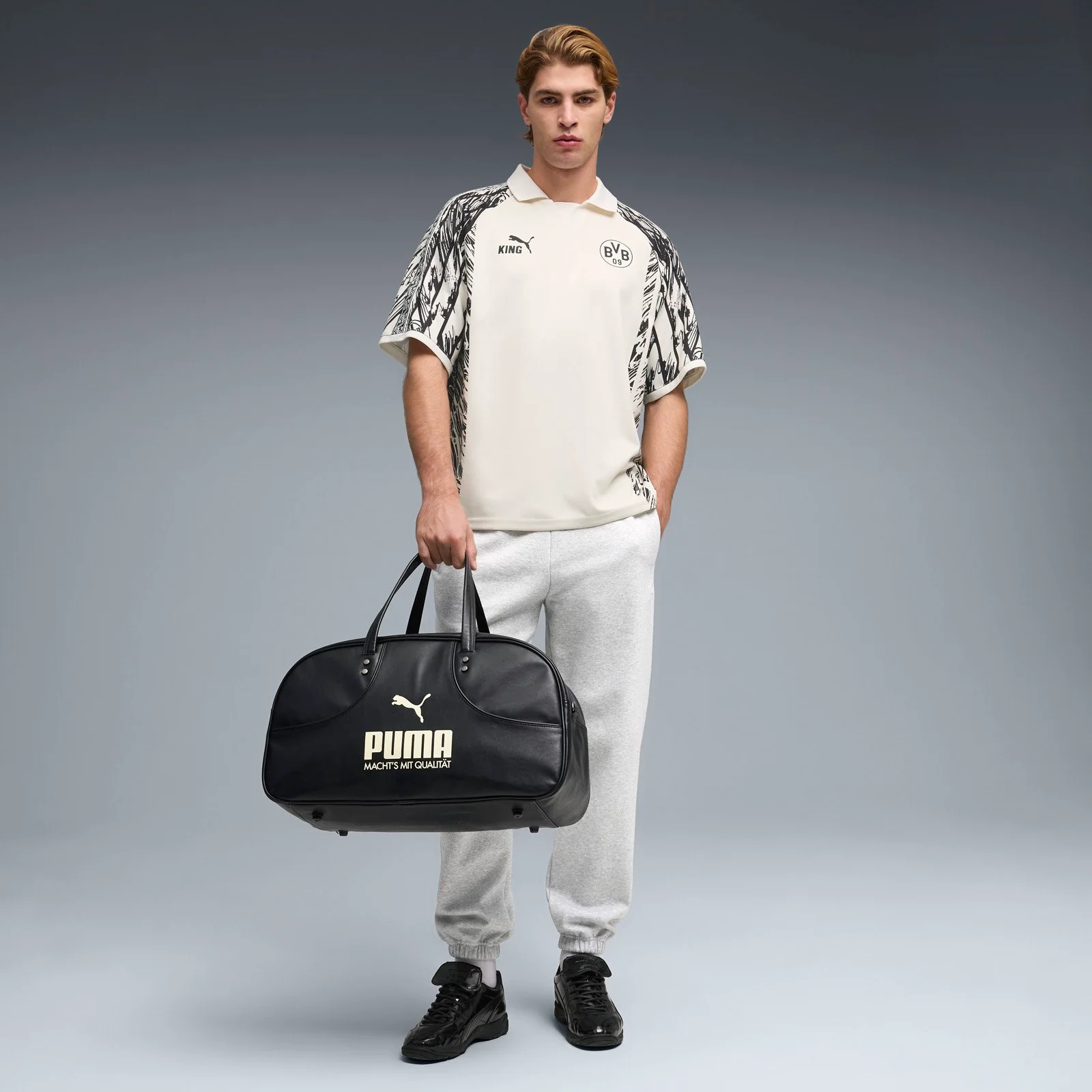 Puma BVB Football King Retro 2025/26 Mens SS Jersey - Image 7