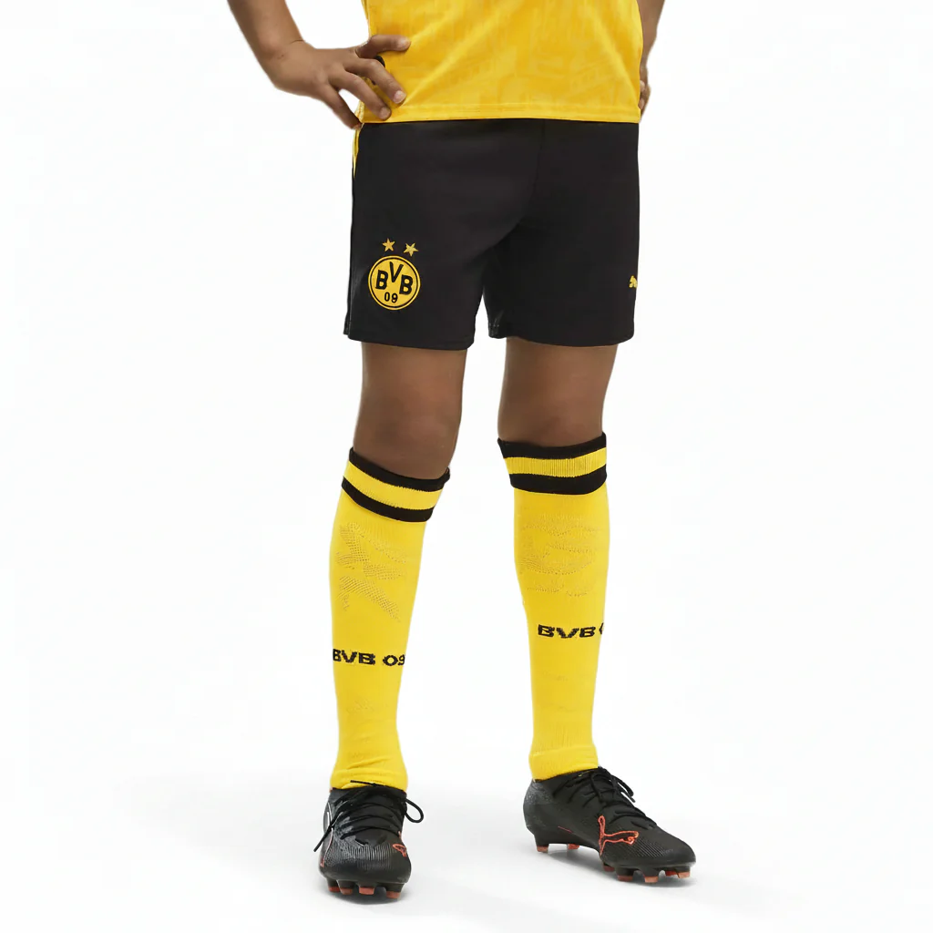 Puma Borussia Dortmund 2026/27 Kids Home Football Shorts