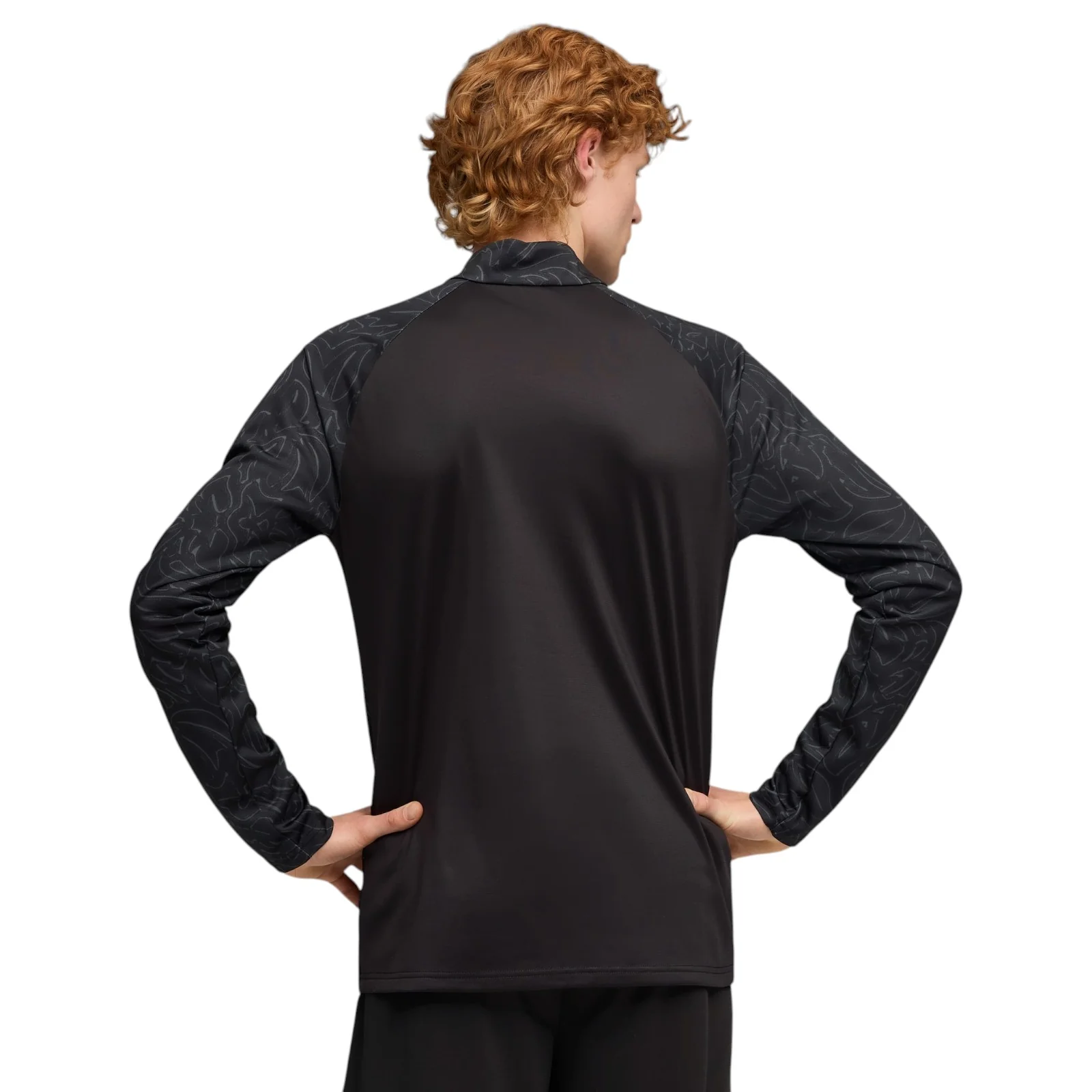 Puma Football Borussia Dortmund Mens Pre-Match Half-Zip Top - Image 2