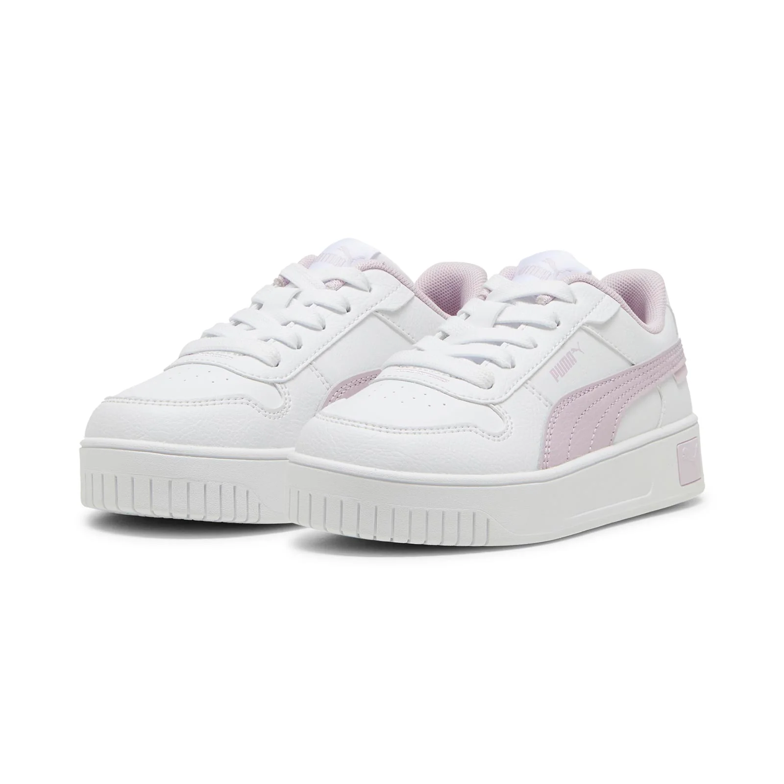 Puma Carina Street Jnr Girls White - Image 6