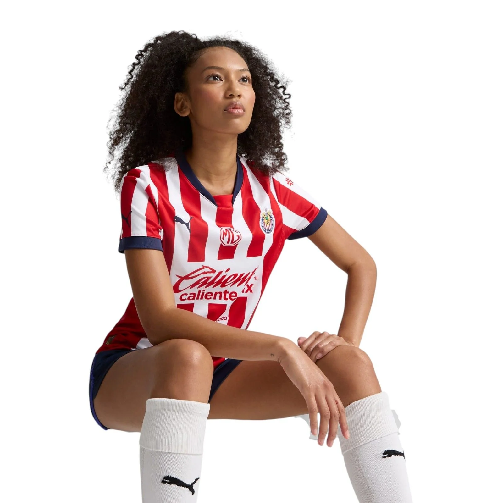 Puma Chivas Football 2024/25 Womens Home Jersey - Image 4