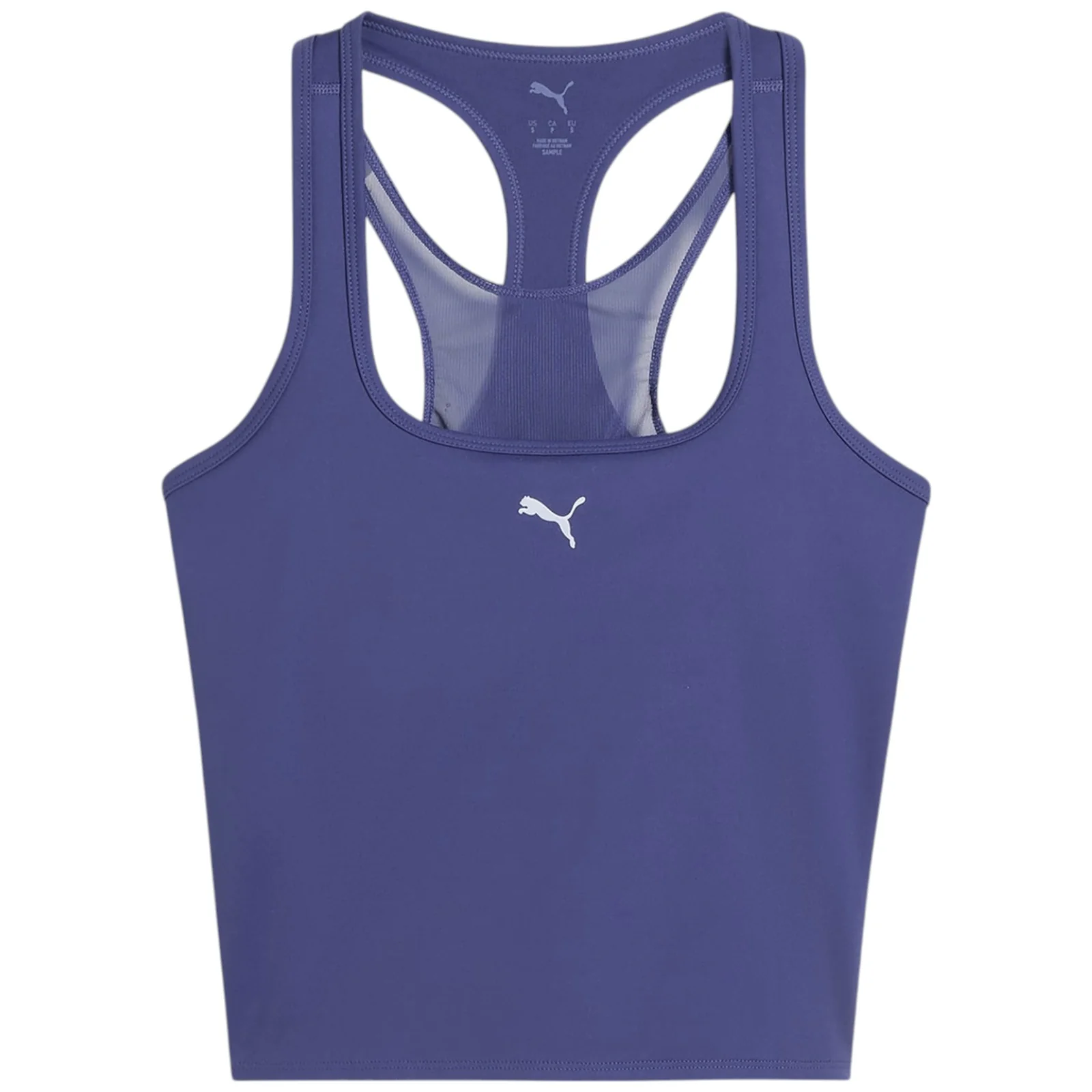 Puma Cloudspun 2-in-1 Womens Mesh Sleeveless Tank Top - Image 5