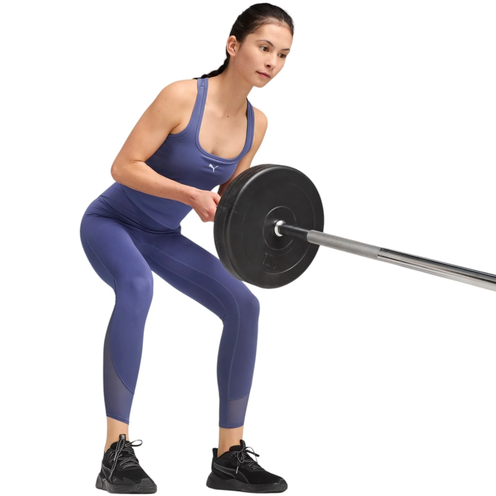 Puma Cloudspun 2-in-1 Womens Mesh Sleeveless Tank Top - Image 7