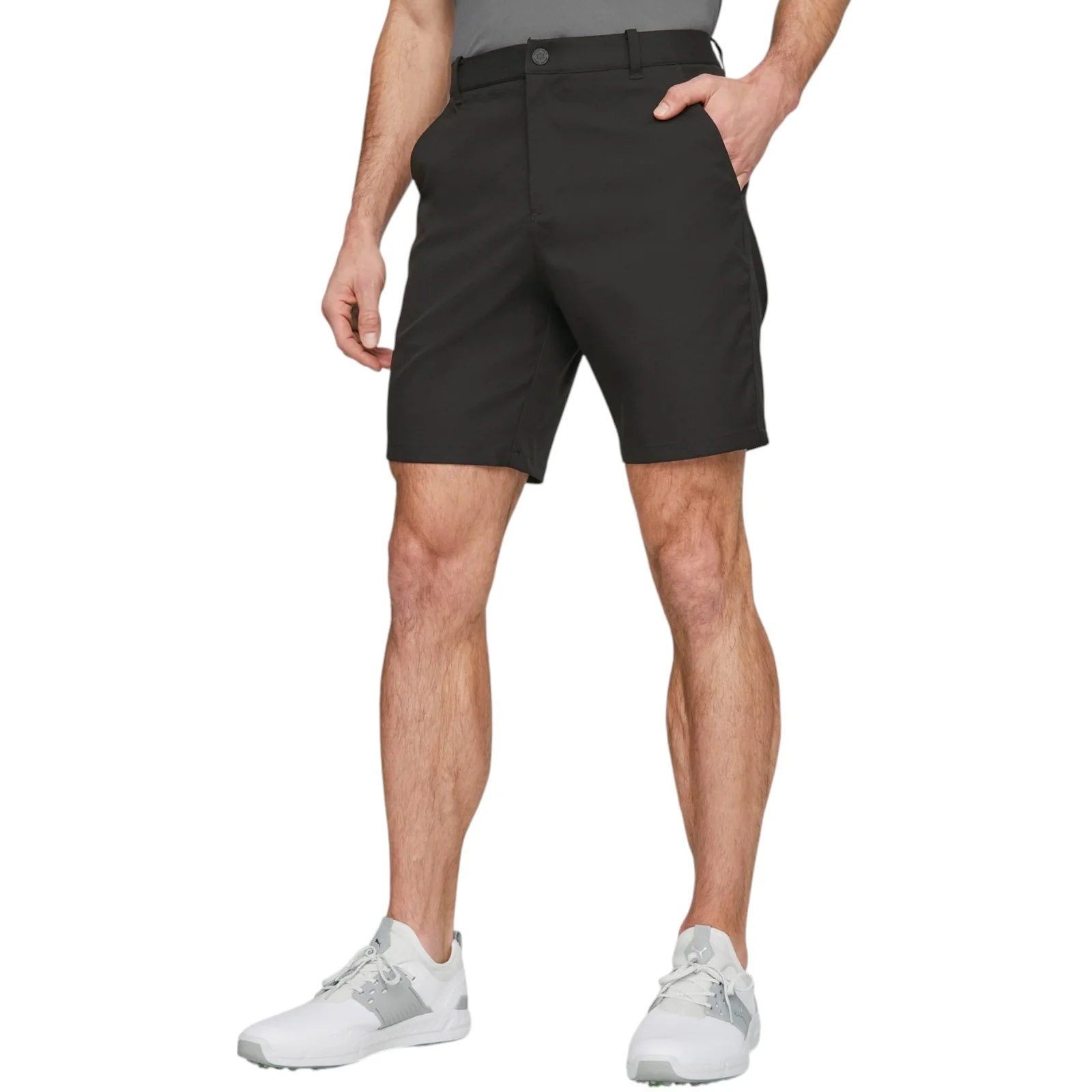 Puma Dealer Mens 8" Performance-Fit Golf Short