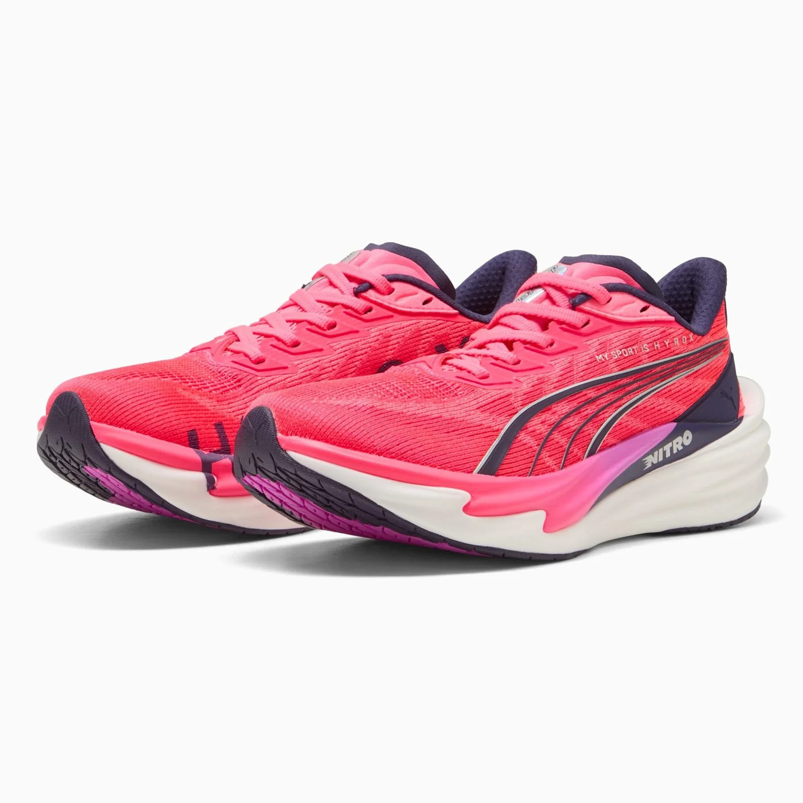 Puma Deviate Nitro 4 x Hyrox Womens Lightweight Run Shoes - Image 6