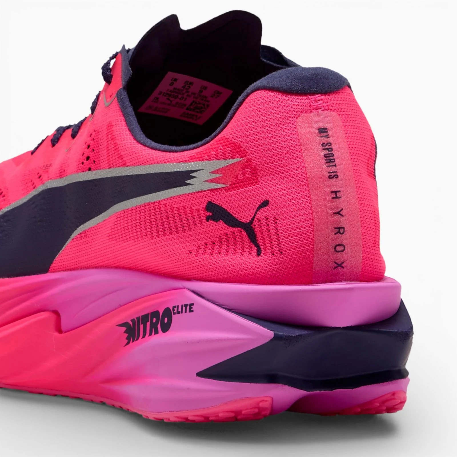 Puma x Hyrox Deviate Elite 4 Mens Lightweight Running Shoes - Image 4