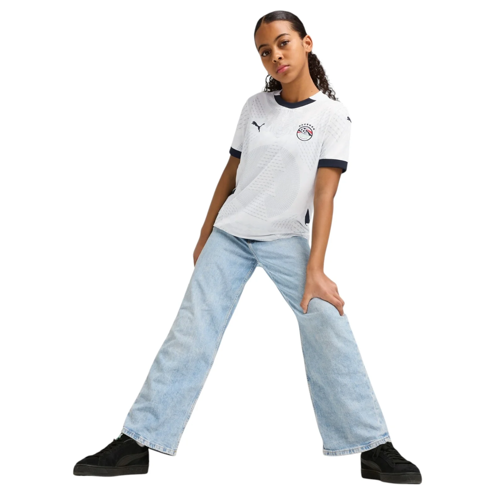 Puma Egypt 2025 Kids Away Jersey - Image 6