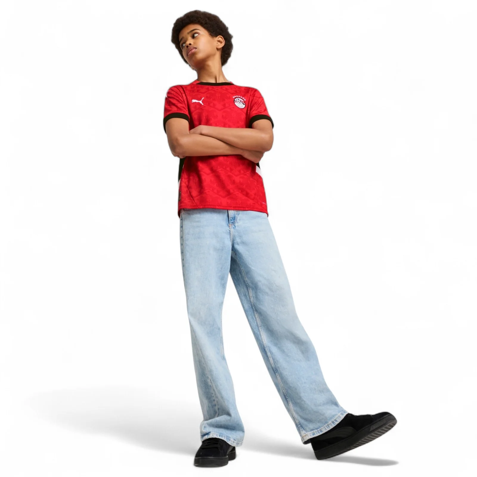 Puma Egypt 2025 Kids Home Jersey - Image 12