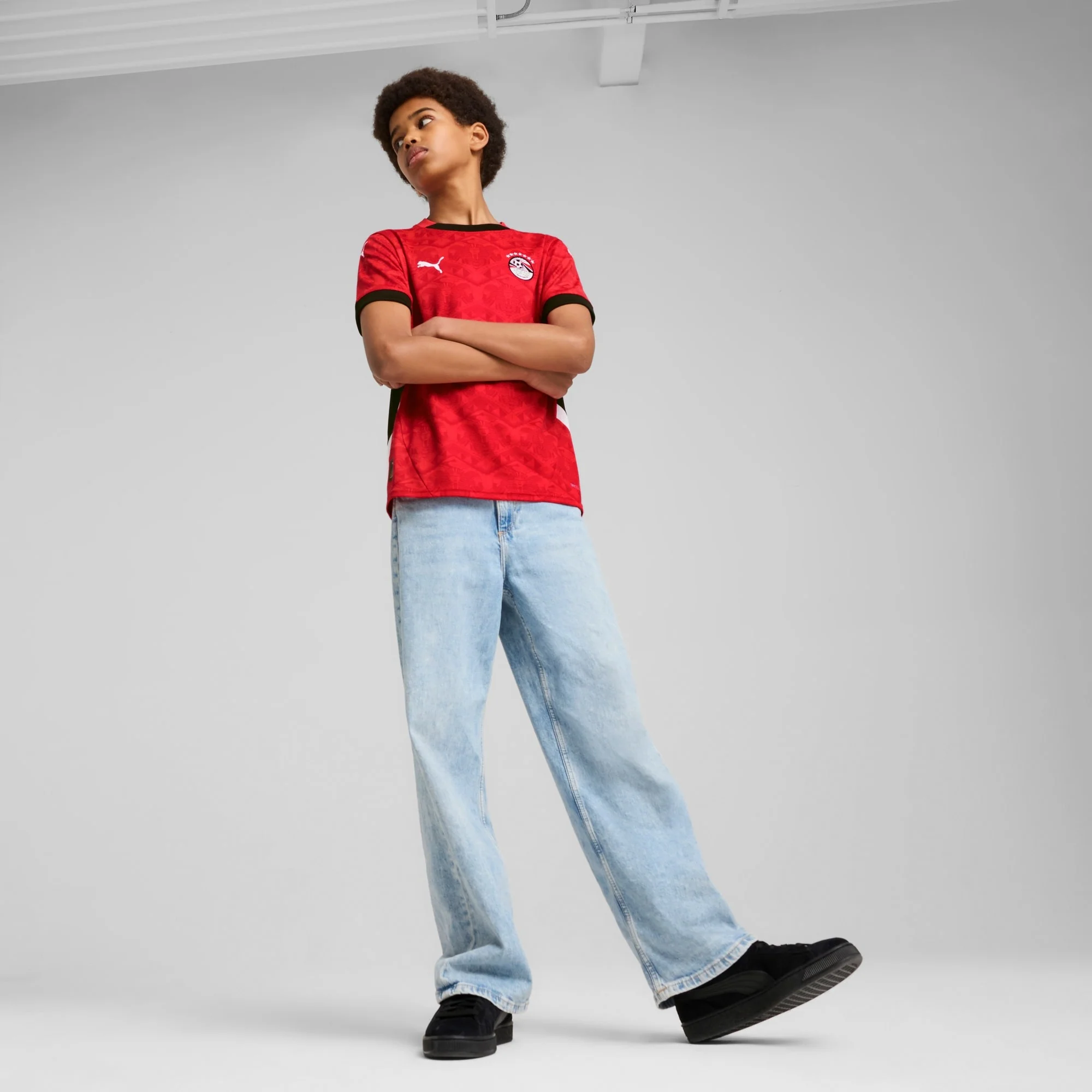 Puma Egypt 2025 Kids Home Jersey - Image 7