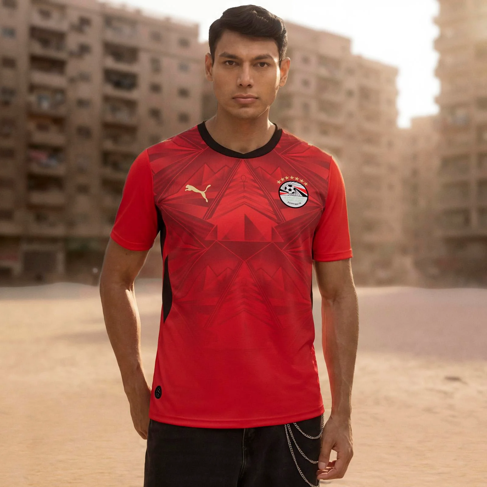 Puma Egypt Football World Cup 2026 Mens Home Jersey - Image 3