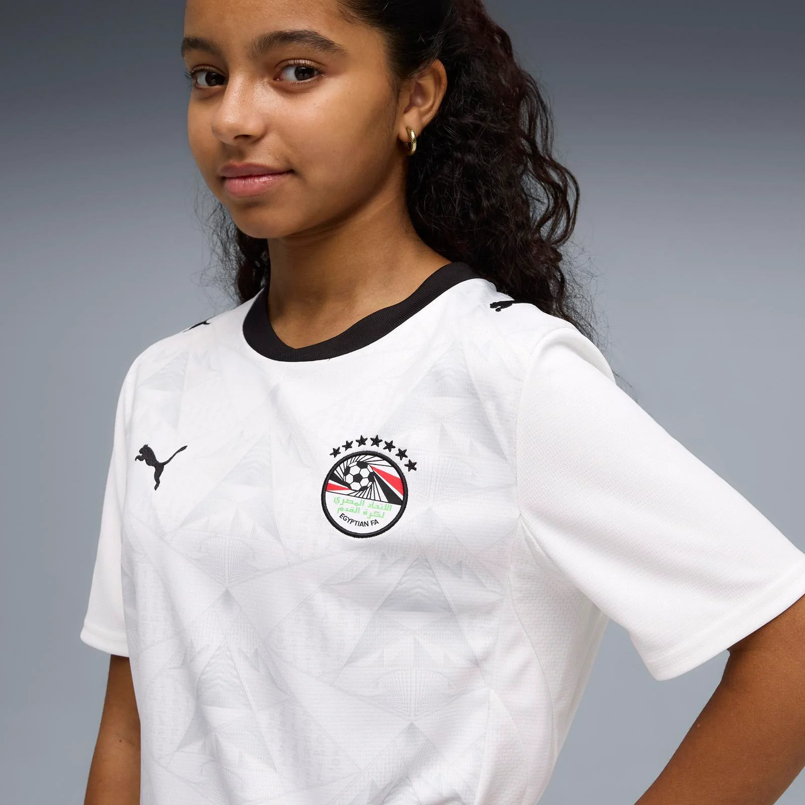 Puma Egypt Football World Cup 2026 Kids Away Jersey - Image 5