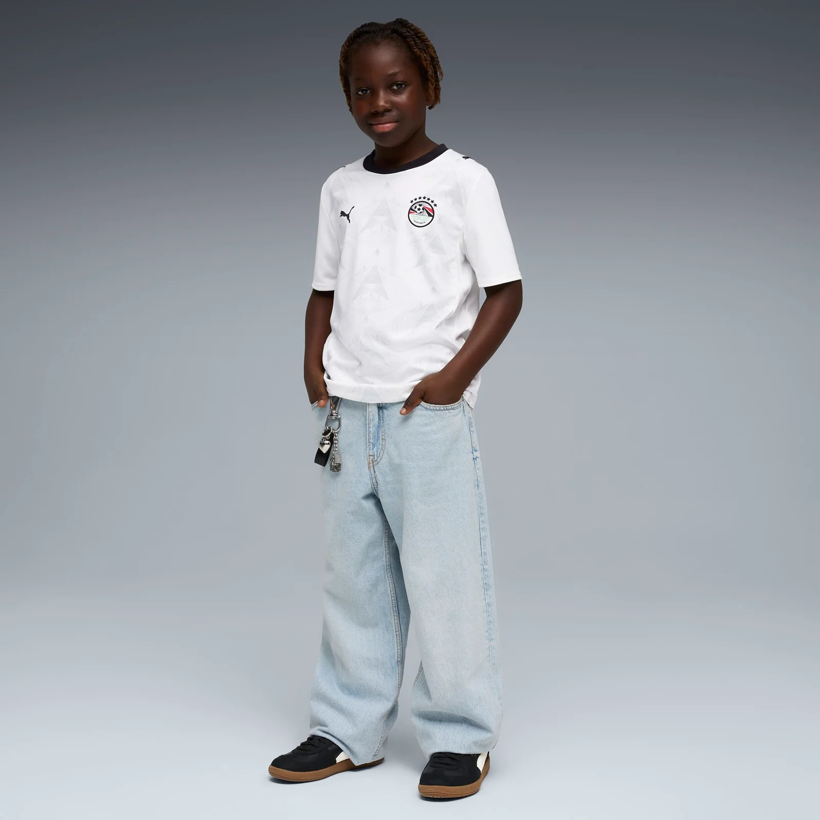 Puma Egypt Football World Cup 2026 Kids Away Jersey - Image 6