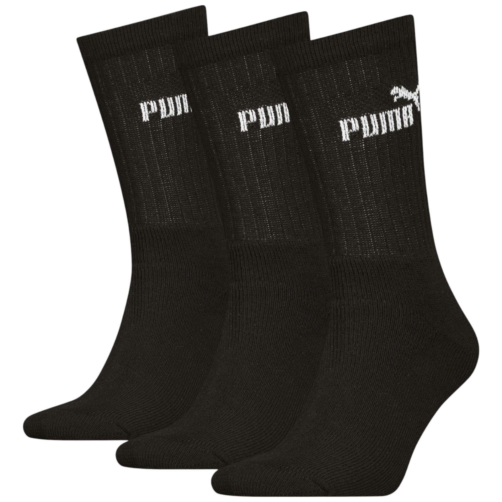 Puma Elements Adults Crew Socks 3 Pack