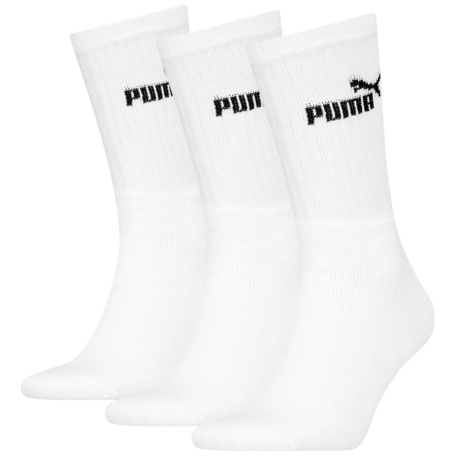 Puma Elements Adults Crew Socks 3 Pack