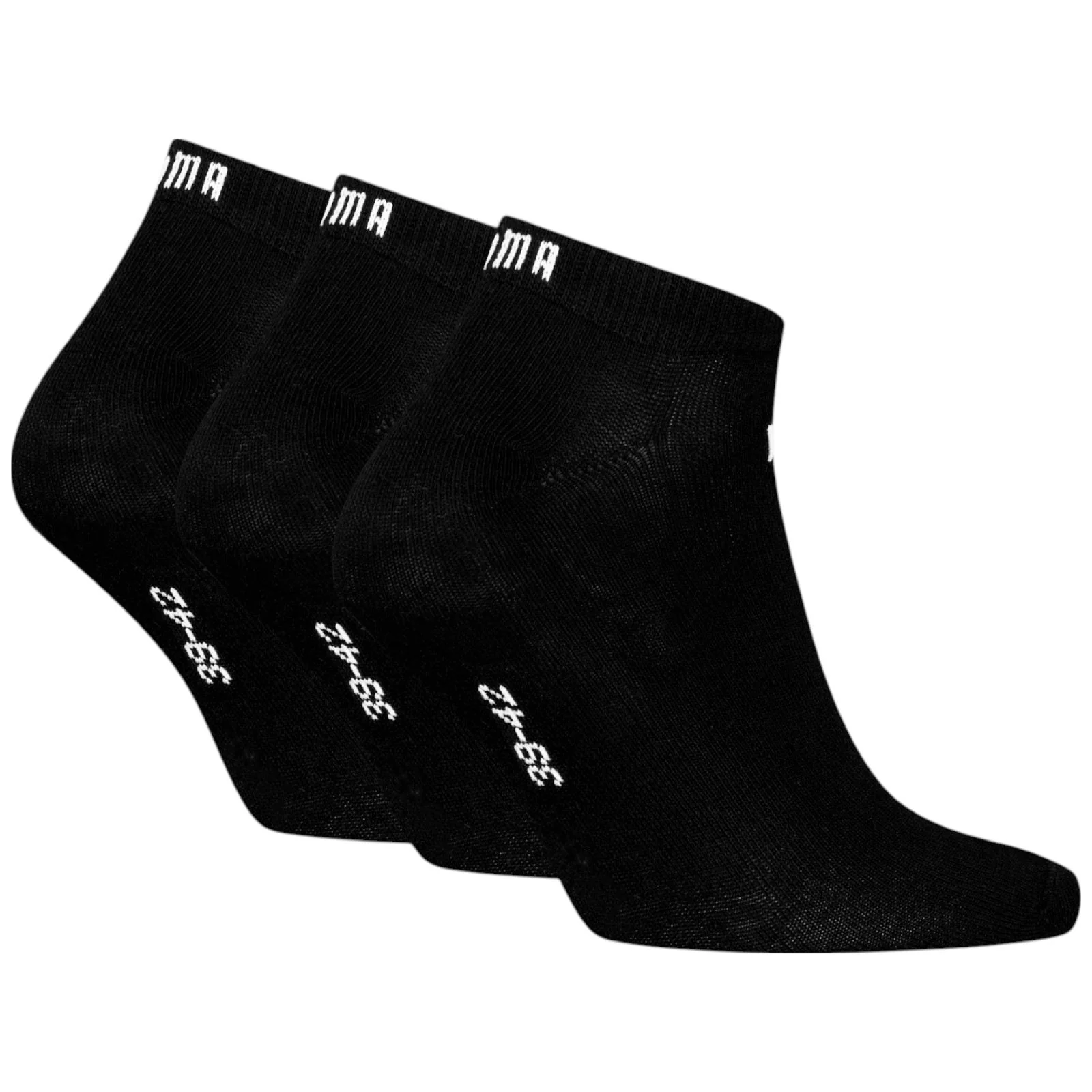 Puma Elements Adults Sneaker Socks 3 Pack - Image 2
