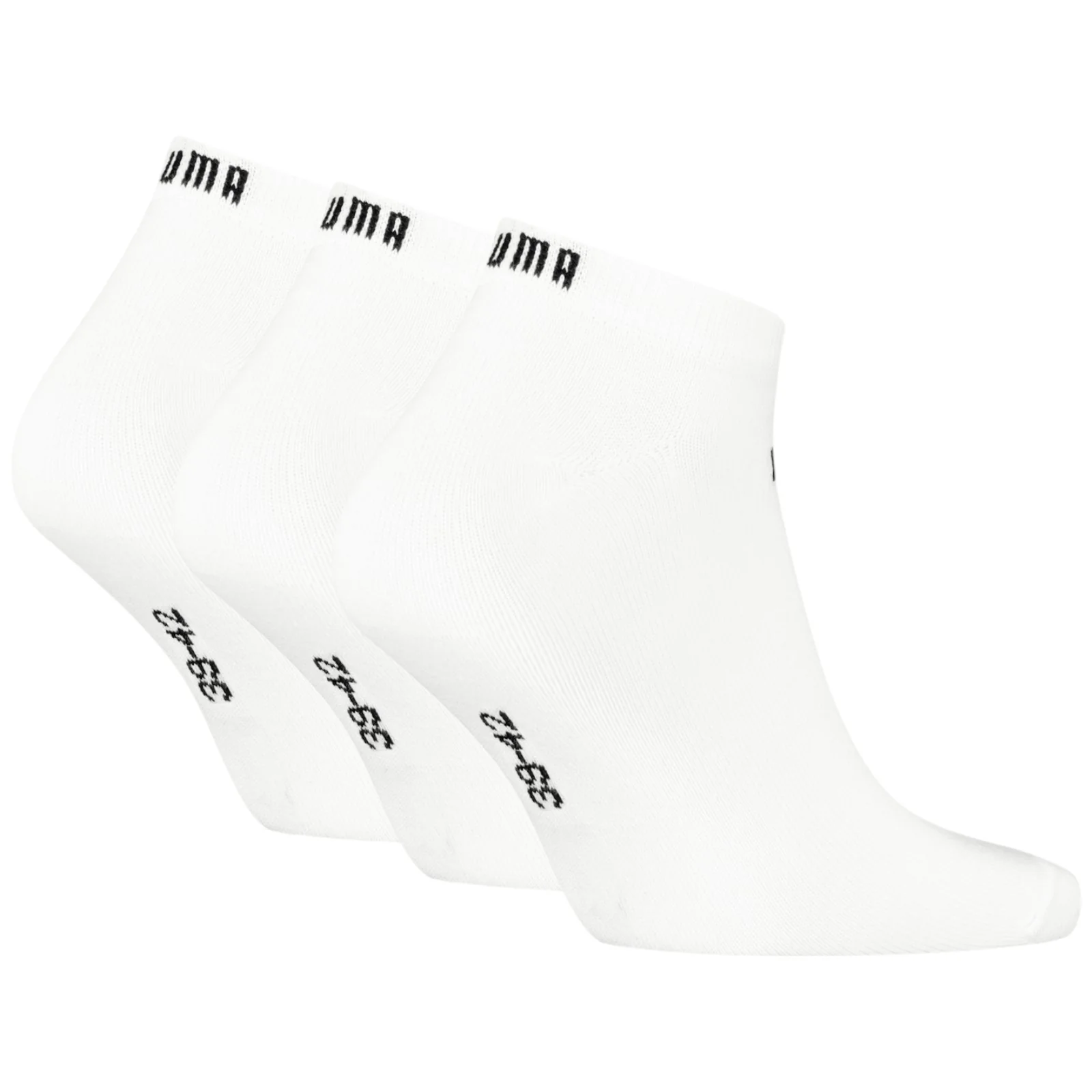 Puma Elements Adults Sneaker Socks 3 Pack - Image 2