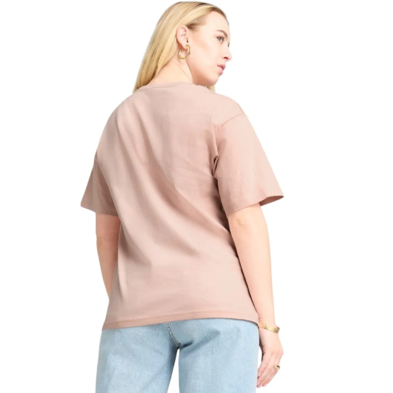 Puma Essentials Womens Short Sleeved Relaxed Logo T-Shirt - Image 2