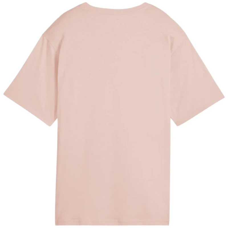 Puma Essentials Womens Short Sleeved Relaxed Logo T-Shirt - Image 4