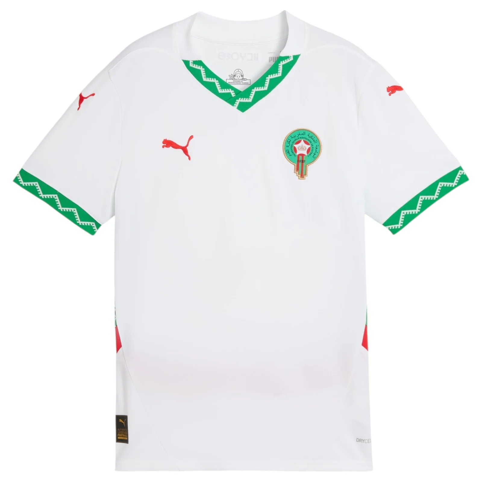 Puma Morocco 2025 Short-Sleeve Kids Away Football Jersey - Image 6