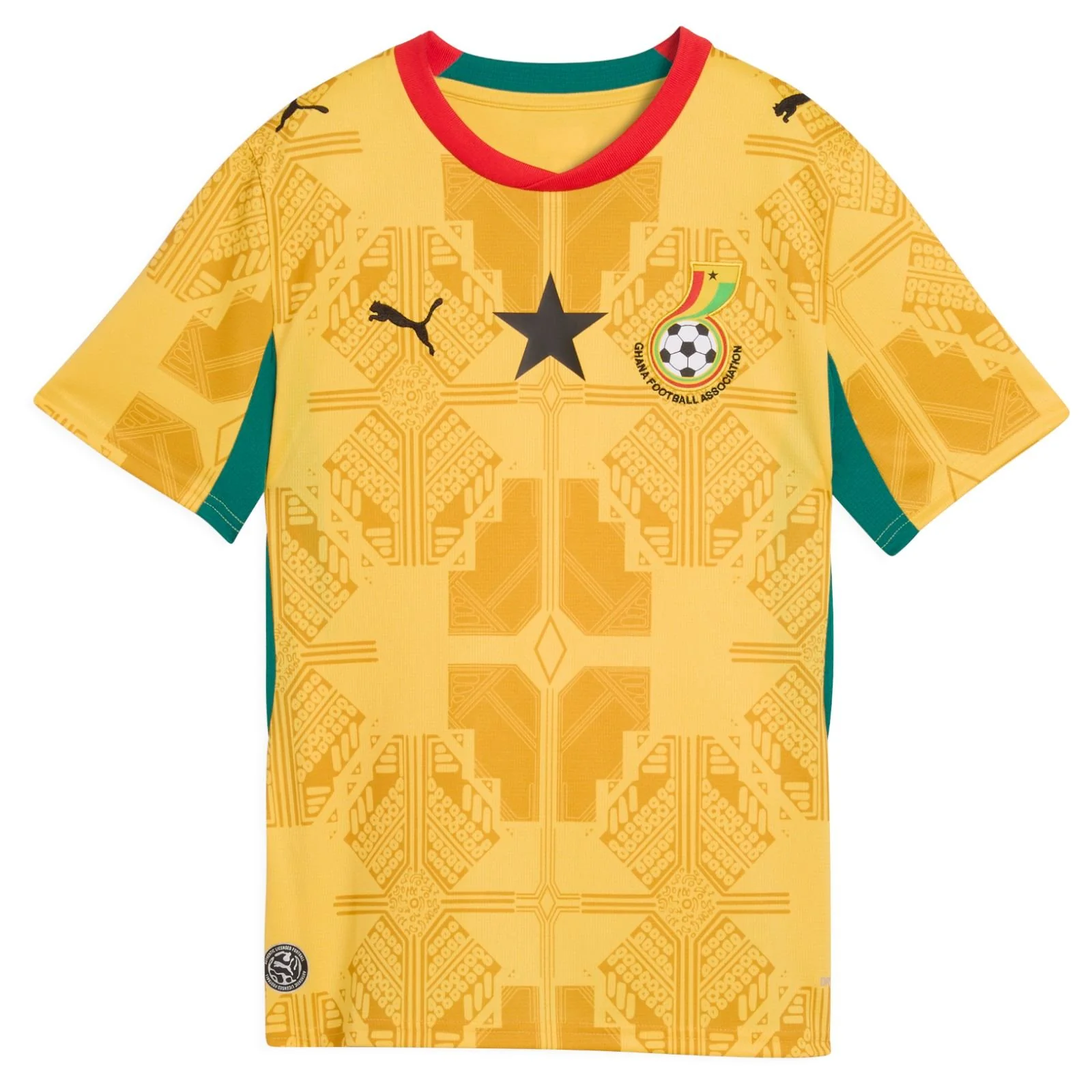 Puma Ghana Football World Cup 2026 Kids Away Jersey
