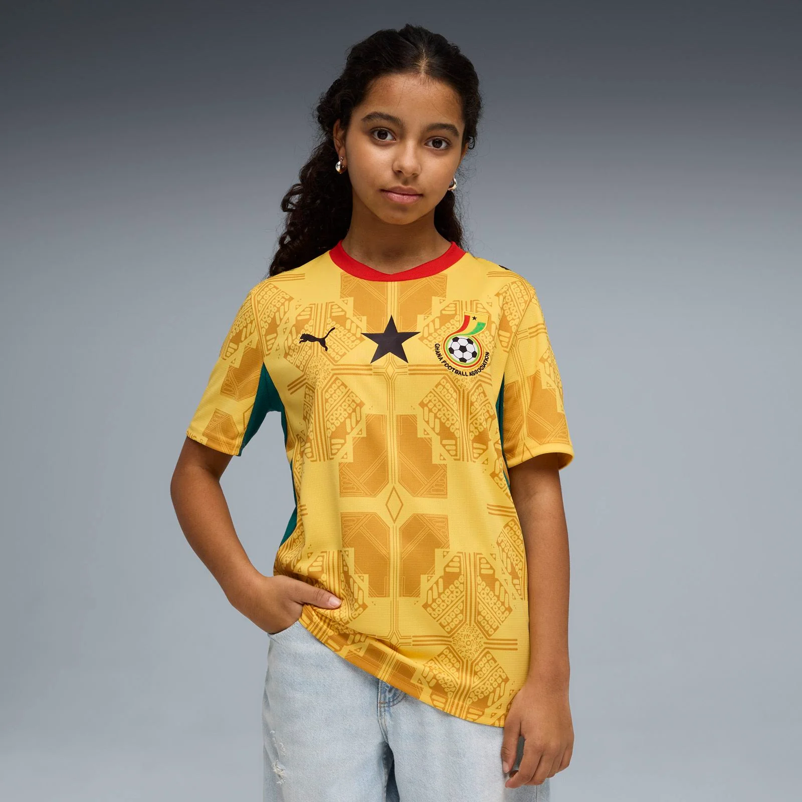 Puma Ghana Football World Cup 2026 Kids Away Jersey - Image 3