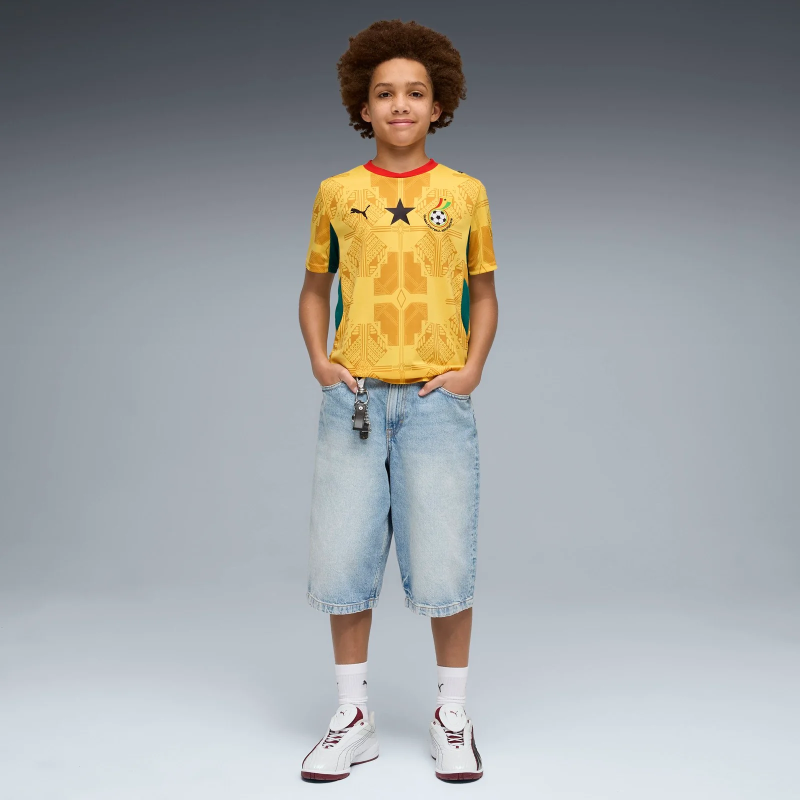 Puma Ghana Football World Cup 2026 Kids Away Jersey - Image 5