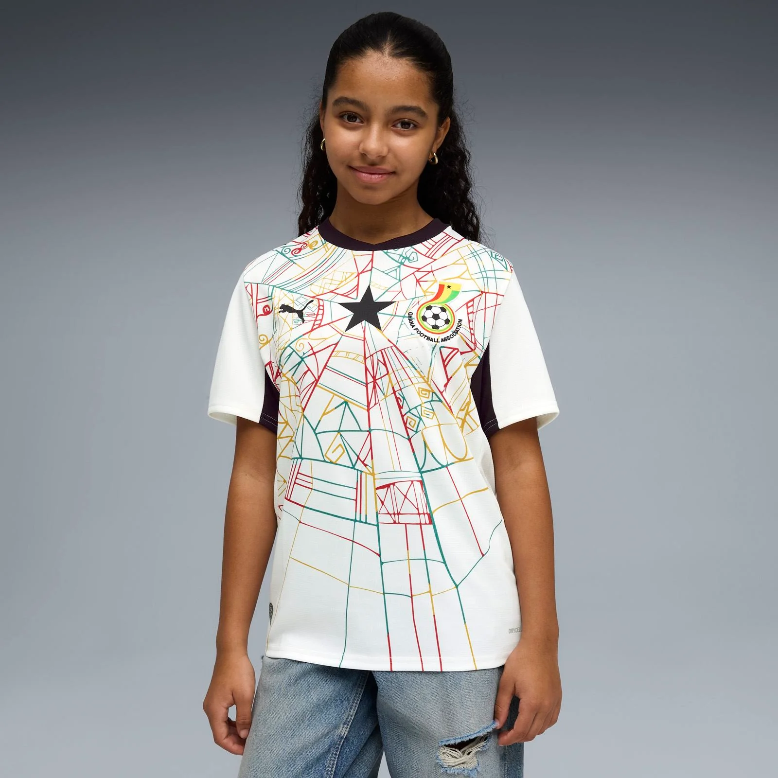 Puma Ghana Football World Cup 2026 Kids Home Jersey - Image 3