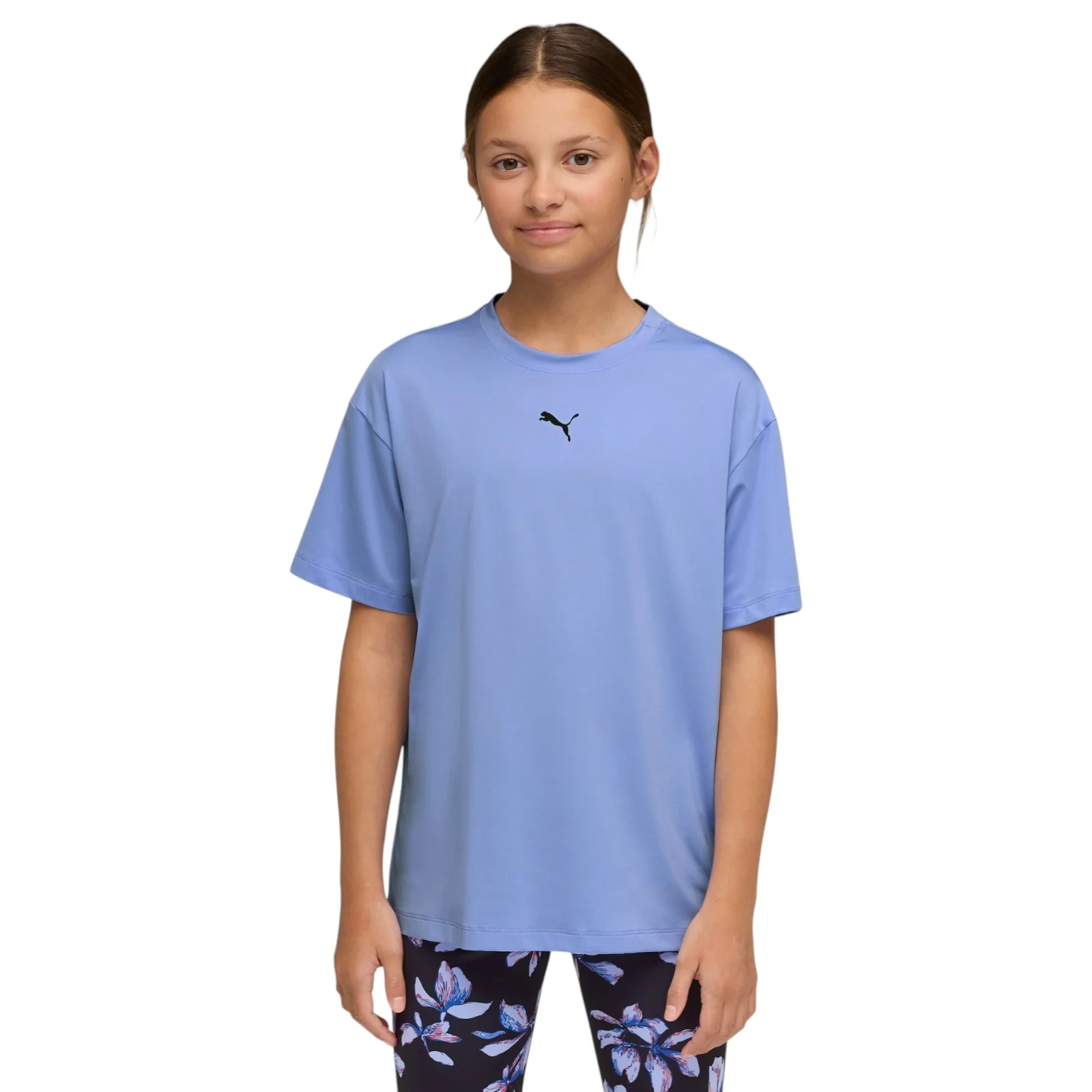 Puma Train All Day Essentials Girls Relaxed-Fit T-Shirt