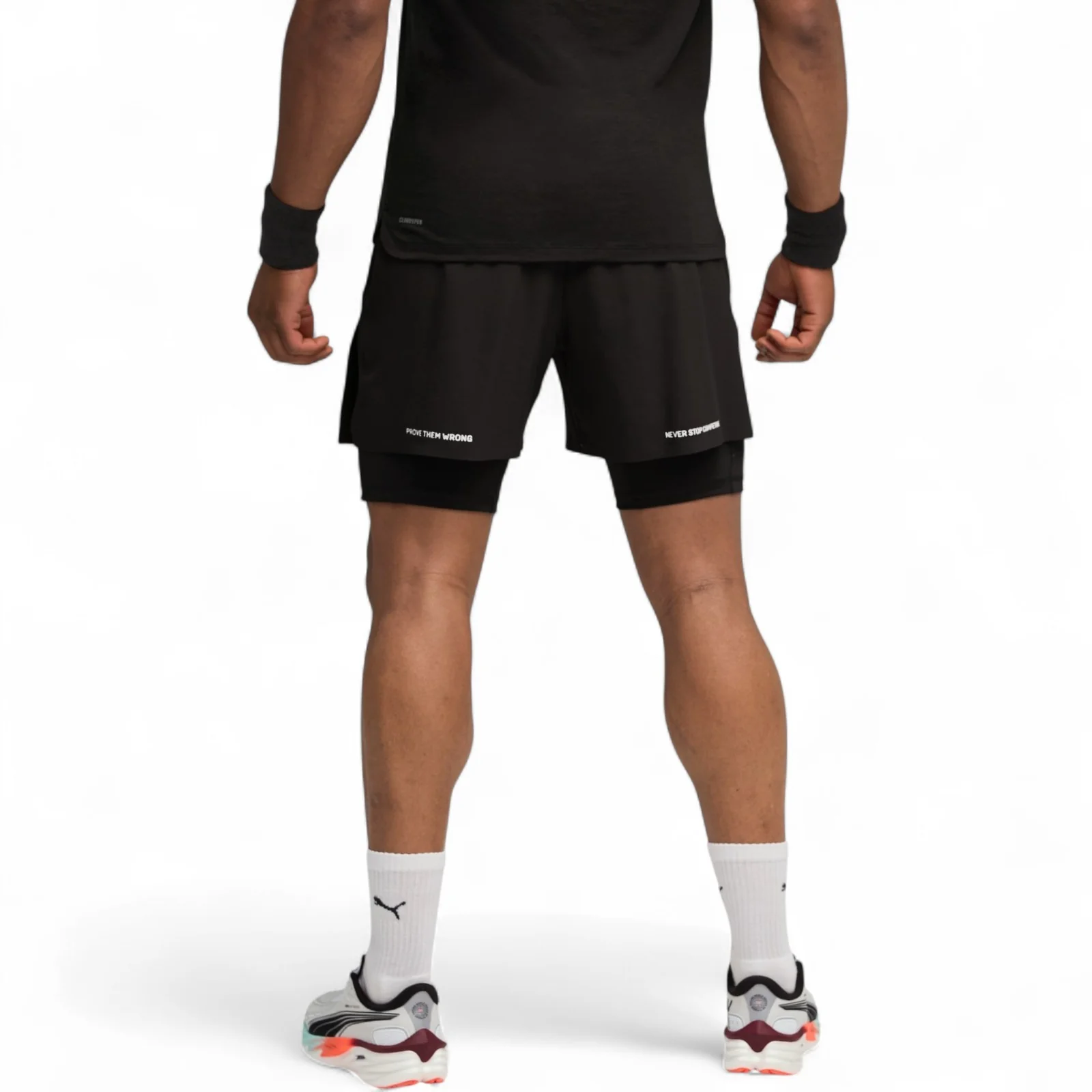 PUMA x HYROX 2in1 Medium Rise Mens Training Shorts - Image 2