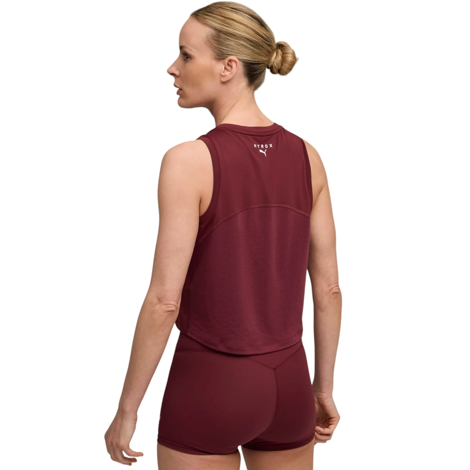 PUMA x HYROX CLOUDSPUN ThermoAdapt Womens Crop Tank Top - Image 2