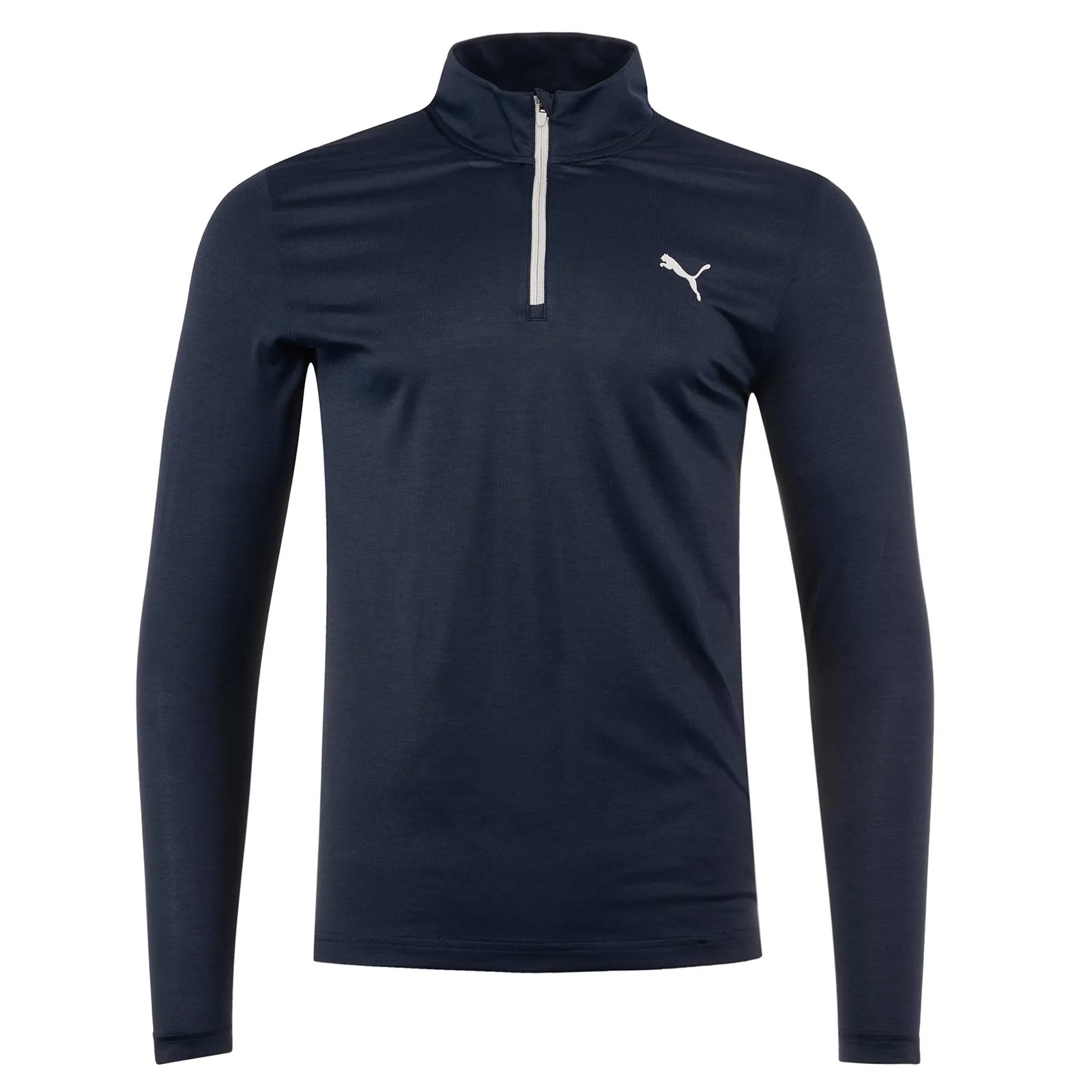 Puma Icon 2.0 Half-Zip Long Sleeve Mens Logo Golf Top - Image 3