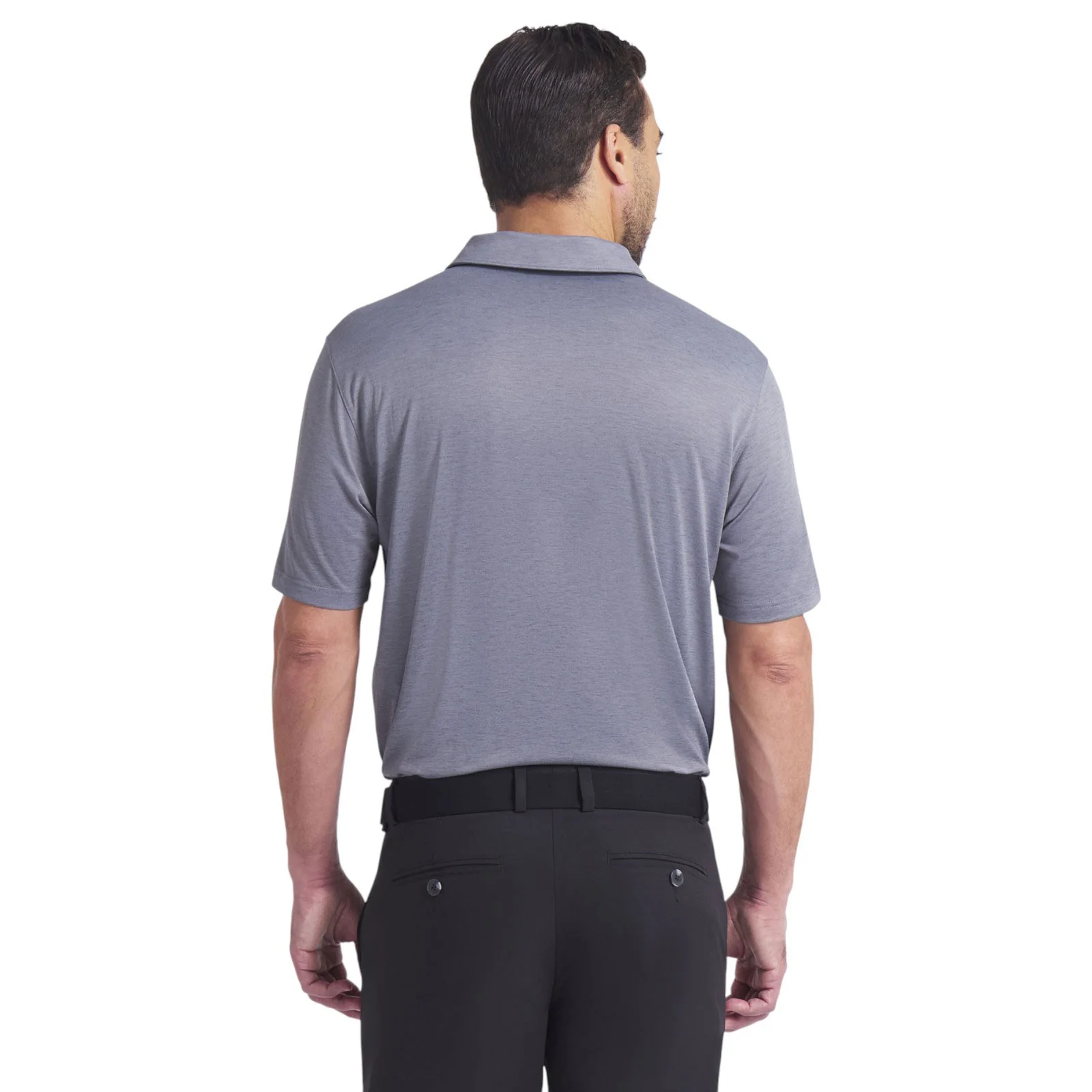 Puma Icon Heather 2.0 Mens Short-Sleeve Golf Polo Shirt - Image 2