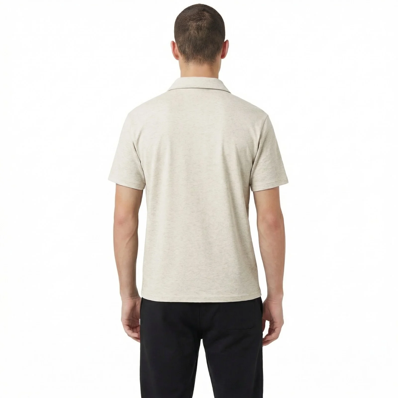 Puma Icon Heather 2.0 Mens Short-Sleeve Golf Polo Shirt - Image 2