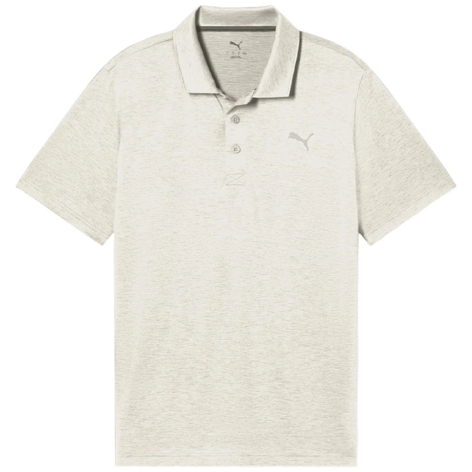Puma Icon Heather 2.0 Mens Short-Sleeve Golf Polo Shirt - Image 3