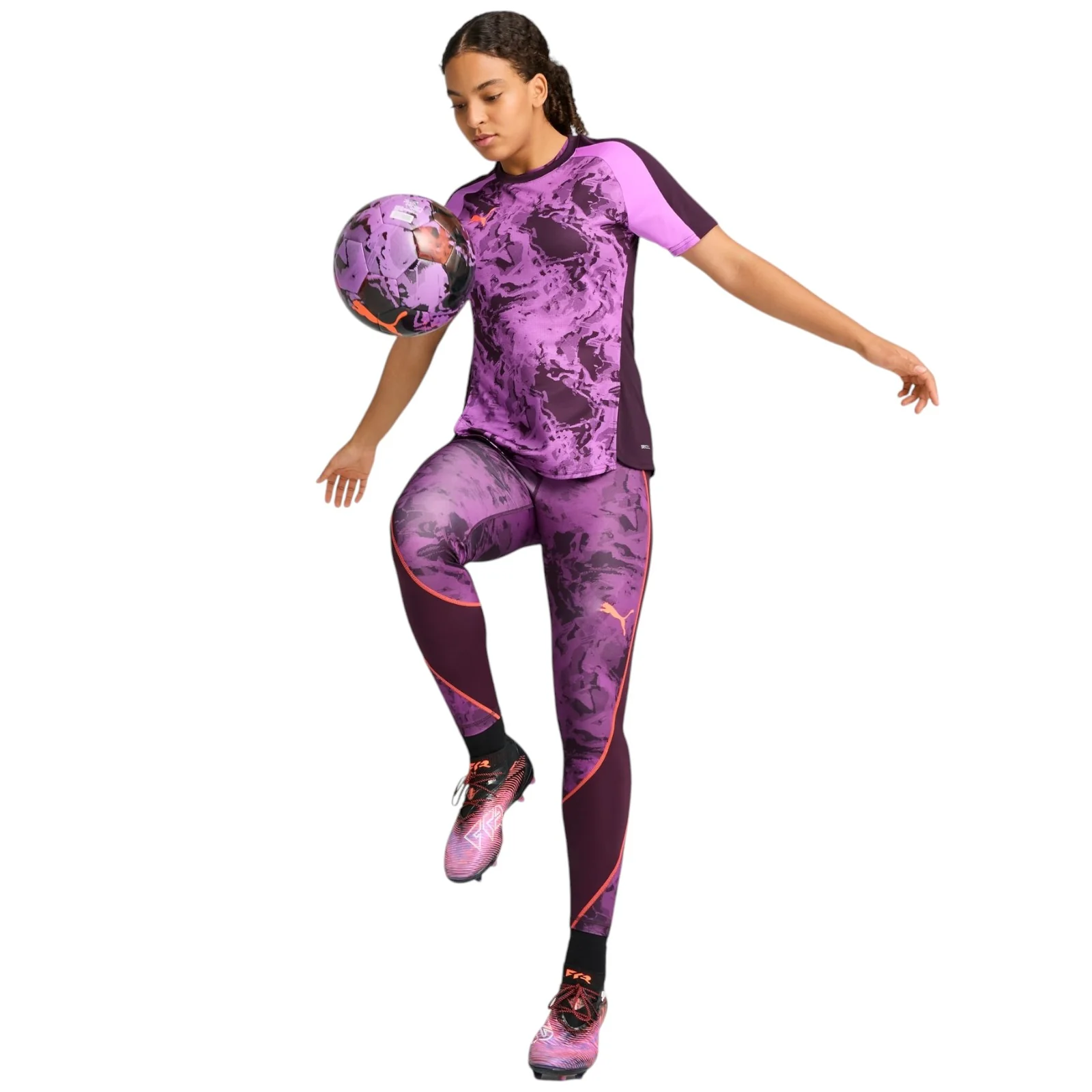Puma IndividualBlaze Womens Short Sleeved Football Jersey - Image 5