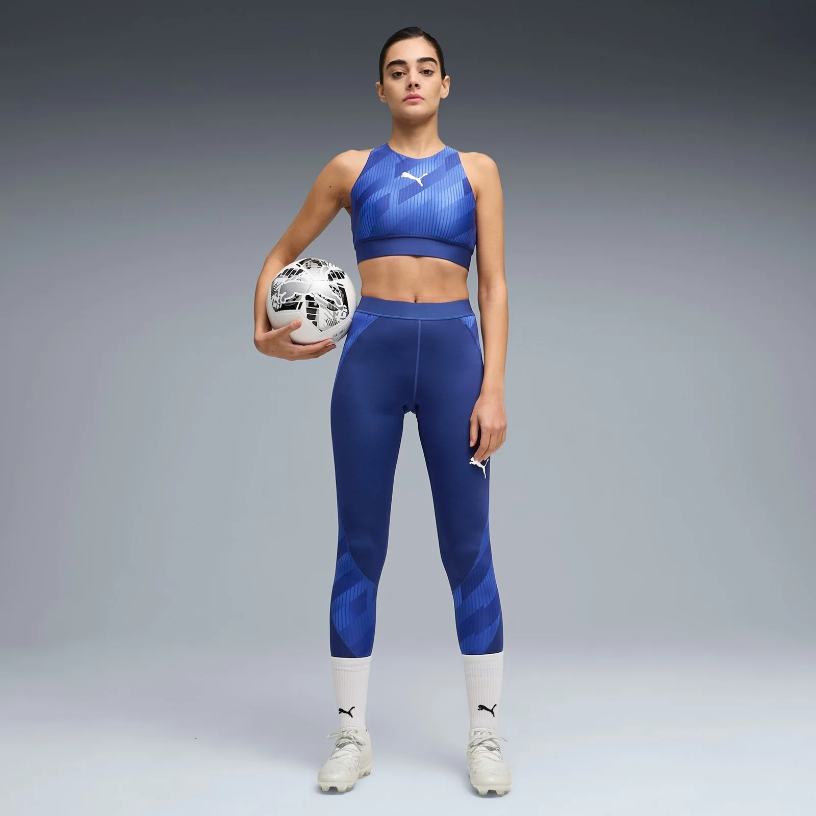 Puma individualBLAZE Eversculpt Womens Football Sports Bra - Image 5