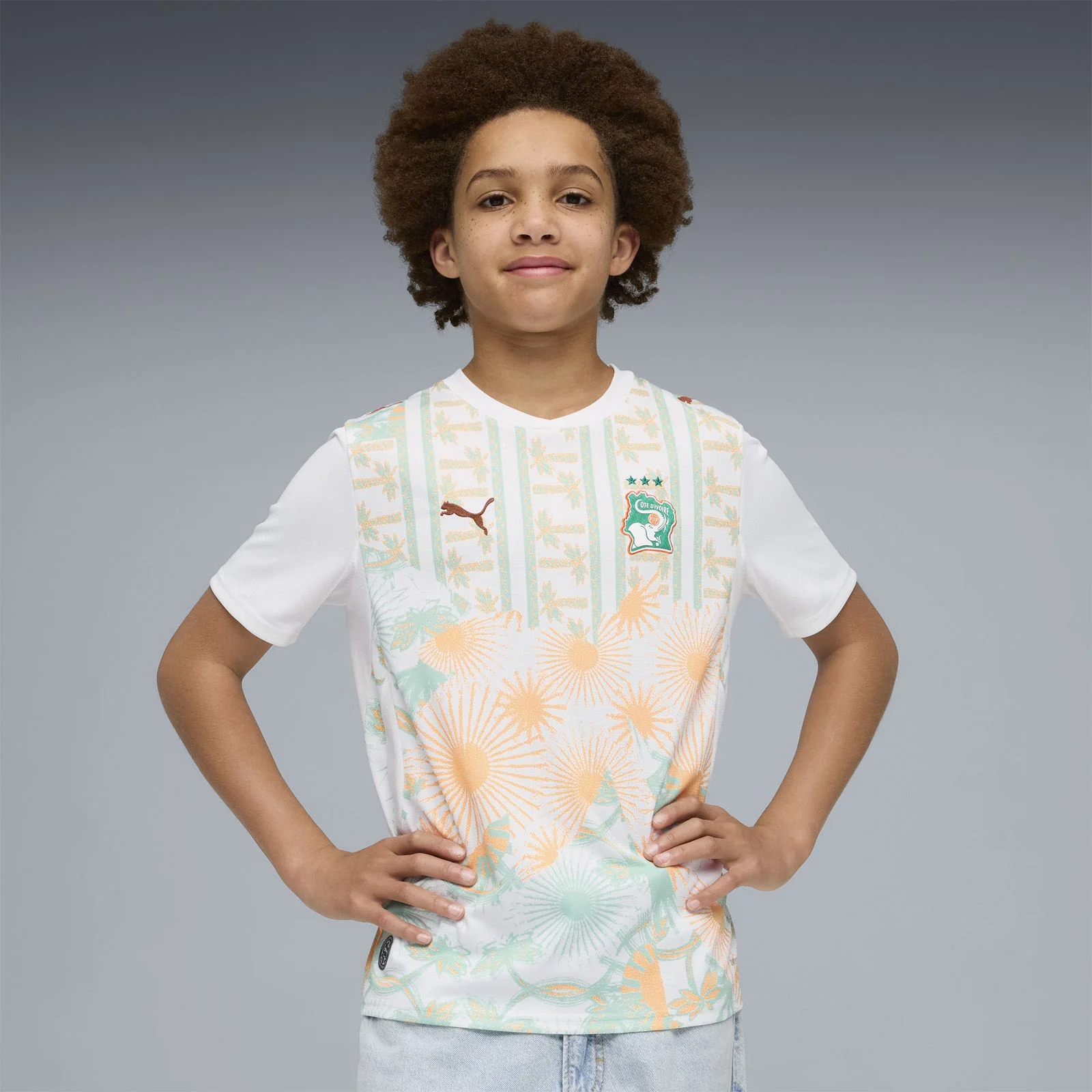 Puma Ivory Coast Football World Cup 2026 Kids Away Jersey - Image 3