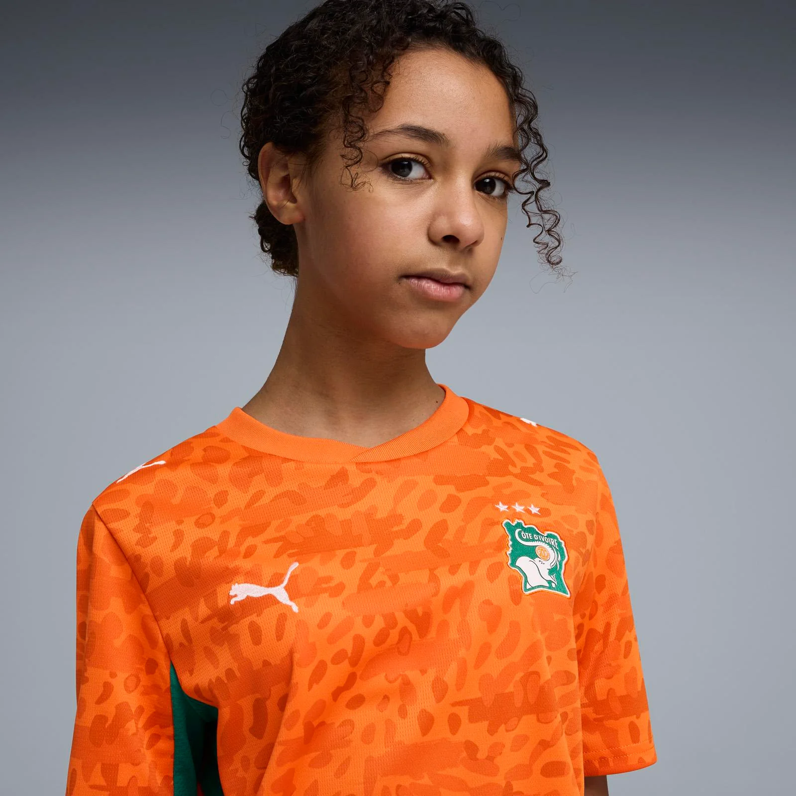 Puma Ivory Coast Football World Cup 2026 Kids Home Jersey - Image 5