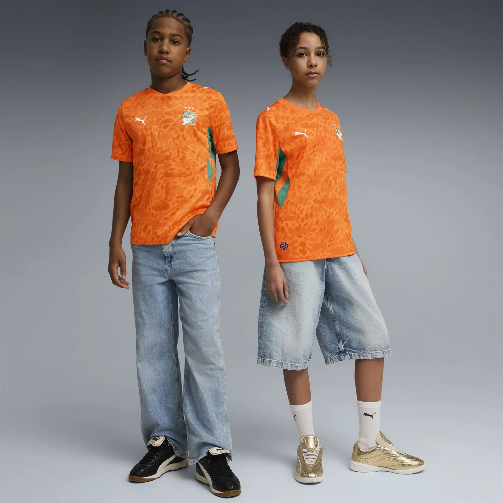 Puma Ivory Coast Football World Cup 2026 Kids Home Jersey - Image 6