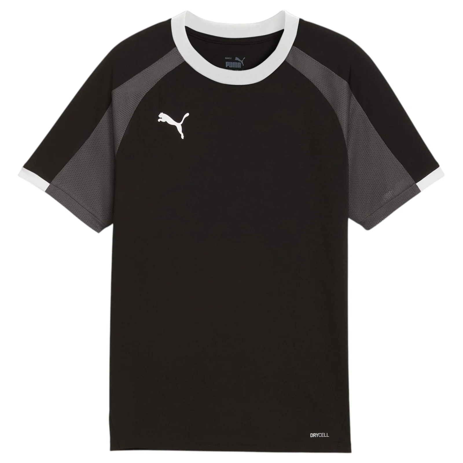 Puma IndividualLIGA Short-Sleeve Kids Crew Neck Jersey
