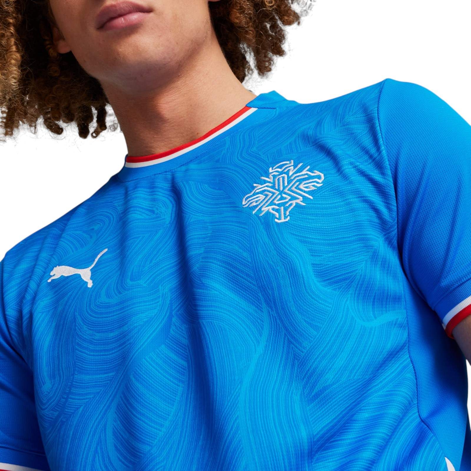 Puma Iceland 2024 National Football Mens Home Jersey - Image 3