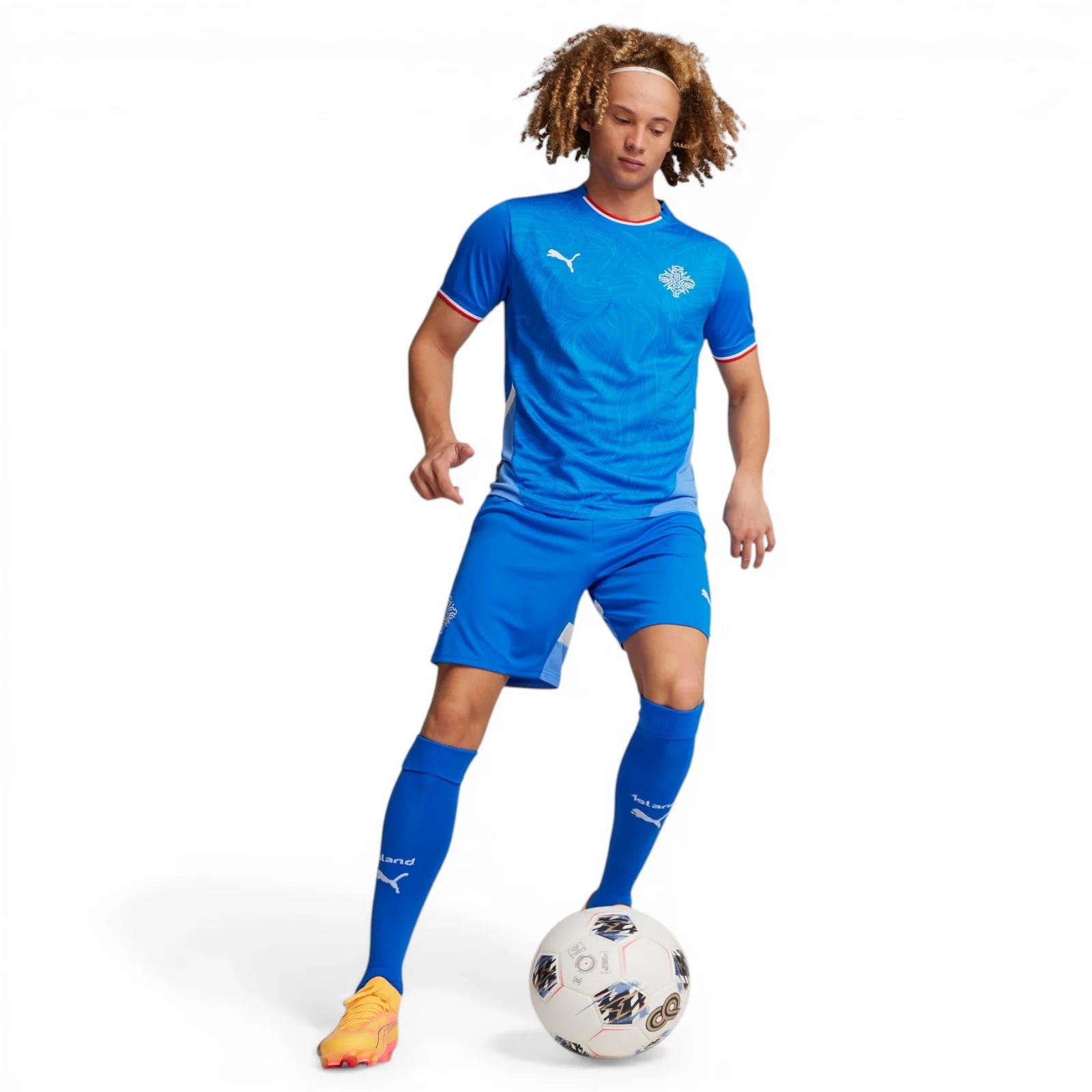 Puma Iceland 2024 National Football Mens Home Jersey - Image 5