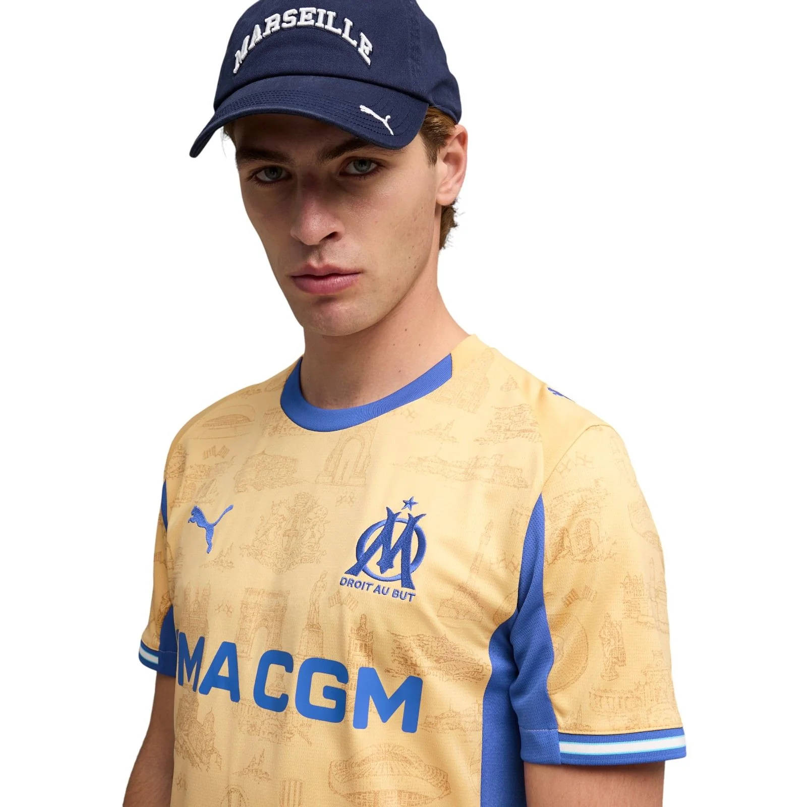 PUMA Olympique de Marseille Special Edition Adults Football Jersey - Image 5