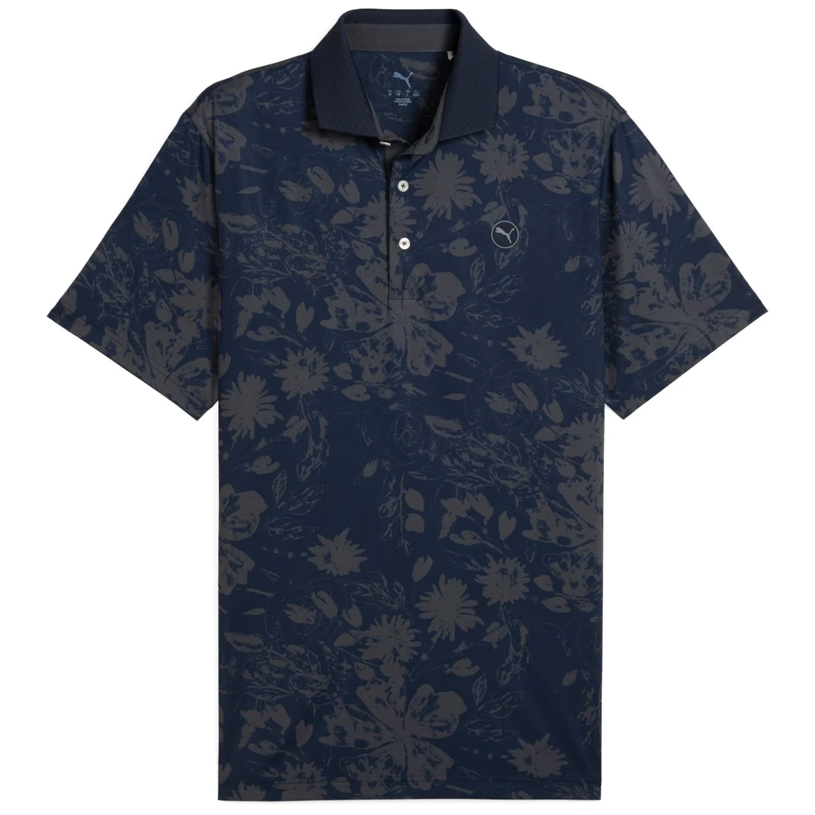 Puma Golf MATTR Rose Mens Short Sleeved Polo Shirt - Image 3
