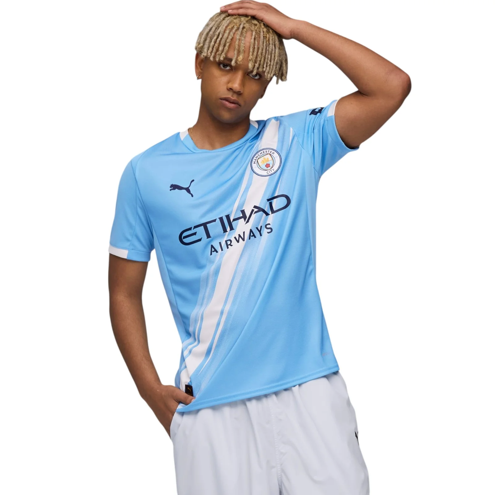 Puma Manchester City Football 2025/26 Adults Home Jersey - Image 3