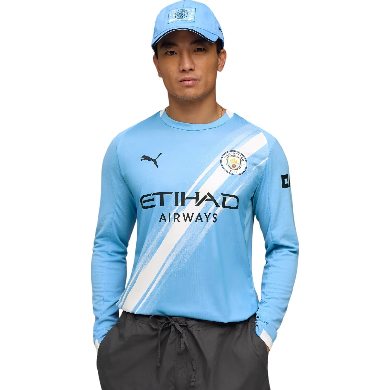 Puma Manchester City Football 2025/26 Adults Home Jersey - Image 3