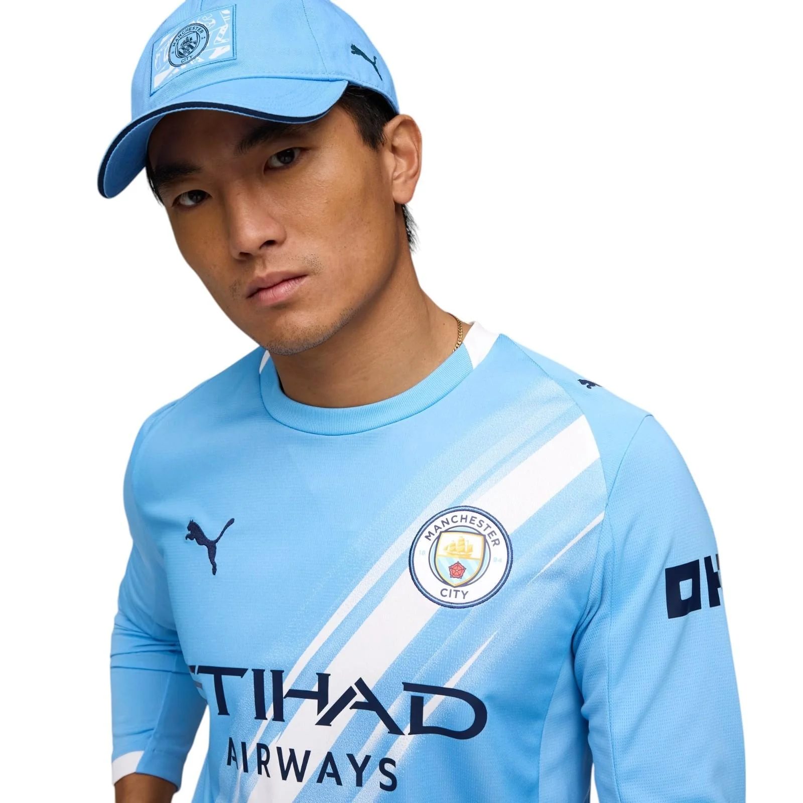 Puma Manchester City Football 2025/26 Adults Home Jersey - Image 5